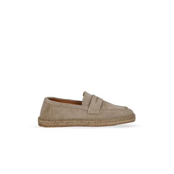 Bueno Shoes 14MAFR110 Bej Süet Erkek Espadril Ayakkabı