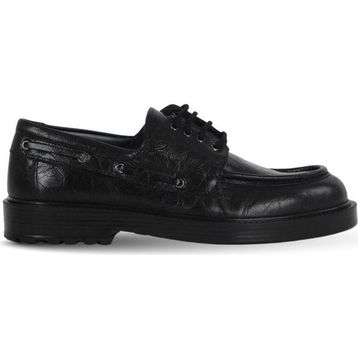 Bueno Shoes 34MA26005 Siyah Mexico Deri Erkek Günlük Ayakkabı