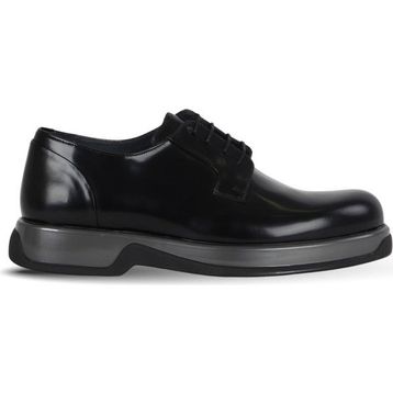 Bueno Shoes 34MA27001 Siyah Açma Deri Erkek Günlük Ayakkabı