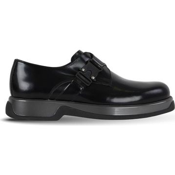 Bueno Shoes 34MA27006 Siyah Açma Deri Erkek Günlük Ayakkabı
