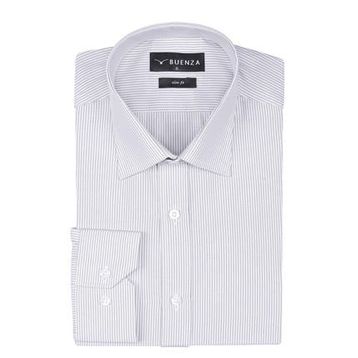 Buenza SRY 1029 Bej Uzun Kol Slim Fit Erkek Gömlek