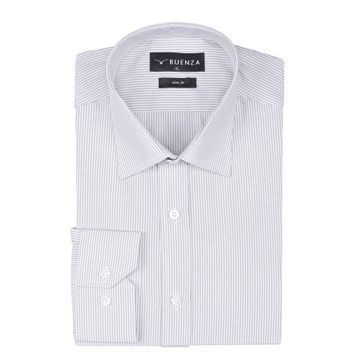 Buenza SRY 1029 Bej Uzun Kol Slim Fit Erkek Gömlek