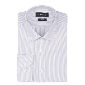 Buenza SRY 1029 Bej Uzun Kol Slim Fit Erkek Gömlek