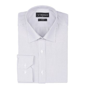 Buenza SRY 1029 Bej Uzun Kol Slim Fit Erkek Gömlek