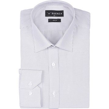 Buenza SRY 1029 Bej Uzun Kol Slim Fit Erkek Gömlek