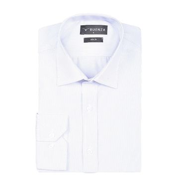 Buenza SRY 1799 Lacivert Uzun Kol Slim Fit Erkek Gömlek