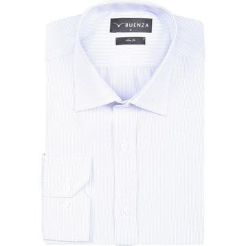 Buenza SRY 1799 Lacivert Uzun Kol Slim Fit Erkek Gömlek
