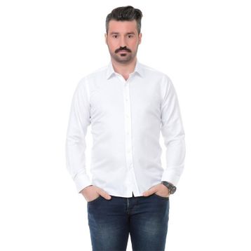 Buenza SRY 41102 Beyaz Erkek Gömlek