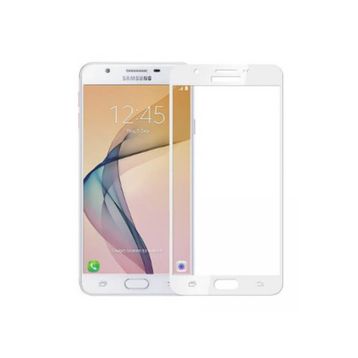 Bufalo 20401126 Samsung J7 Prime Kavisli 3D Cam Beyaz Ekran Koruyucu