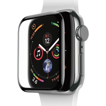 Bufalo Apple Watch 44 mm 3D Kavisli Pmma Nano Şiyah Çerçeve Ekran Koruyucu