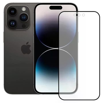 Bufalo iPhone 14 Pro 9D Seramik Siyah Mat Nano Tam Kaplamalı Ekran Koruyucu