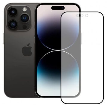 Bufalo iPhone 14 Pro 9D Seramik Siyah Mat Nano Tam Kaplamalı Ekran Koruyucu