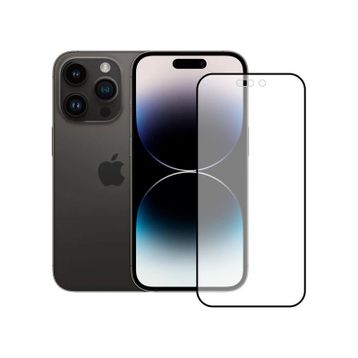 Bufalo iPhone 14 Pro 9D Seramik Siyah Mat Nano Tam Kaplamalı Ekran Koruyucu