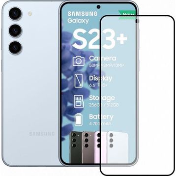 Bufalo Samsung Galaxy S23 Plus Seramik Mat 9D Tam Kaplama Ekran Koruyucu