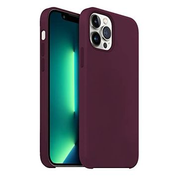 Buff Apple iPhone 13 Pro Max Rubber Fit Mor Kılıf