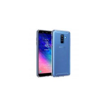 Buff Galaxy A6 Plus 2018 Crystal Clear Air Hybrid Kılıf