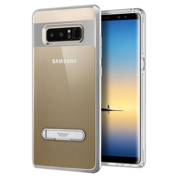 Buff Galaxy Note 8 Air Bumper Gümüş Kılıf