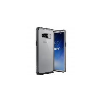 Buff Galaxy Note 8 Air Hybrid Smoke Siyah Kılıf