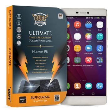 Buff Huawei P8 Darbe Emici Ekran Koruyucu Film