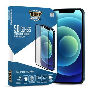 Buff iPhone 12 Mini 5D Glass Ekran Koruyucu