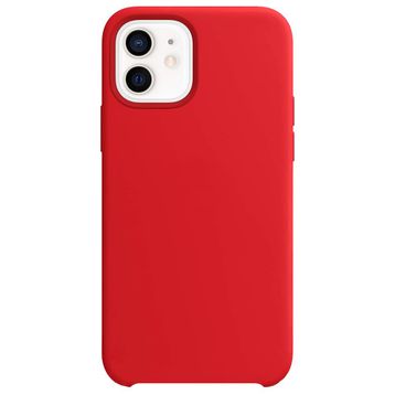 Buff İphone 12 Mini Rubber Fit Kırmızı Kılıf