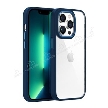 Buff iphone 13 New Air Bumper Mavi Kılıf
