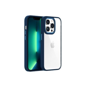 Buff iphone 13 New Air Bumper Mavi Kılıf