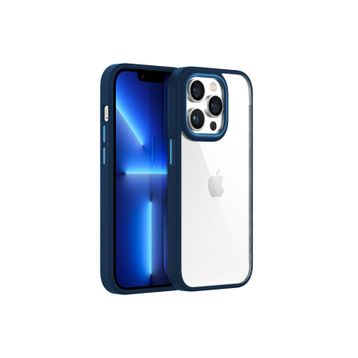 Buff iphone 13 New Air Bumper Mavi Kılıf