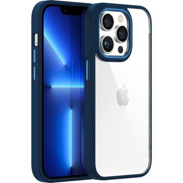 Buff iphone 13 New Air Bumper Mavi Kılıf