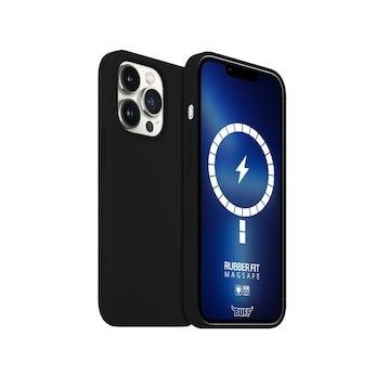 Buff iPhone 13 Pro Magsafe Black Rubber Fit Kılıf