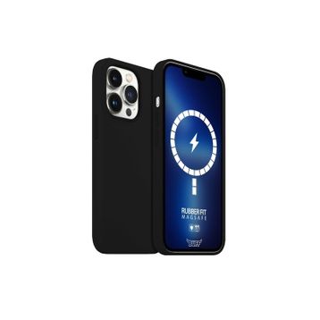 Buff iPhone 13 Pro Magsafe Black Rubber Fit Kılıf