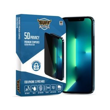 Buff iPhone 13 Pro Max 5D Privacy Ekran Koruyucu