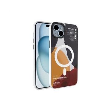 Buff iPhone 15 Mag Kit Hakuna Desenli Kılıf