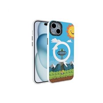Buff iPhone 15 Mag Kit Ufo Desenli Kılıf