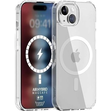 Buff iphone 15 Magsafe Air Hybrid Şeffaf Kılıf