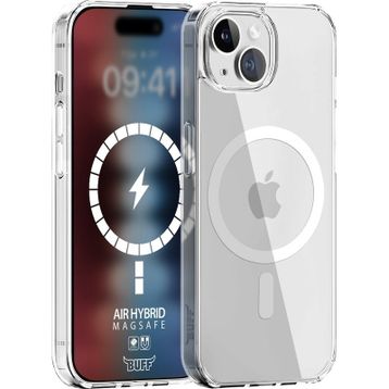 Buff iphone 15 Magsafe Air Hybrid Şeffaf Kılıf