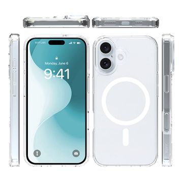 Buff iPhone 16 MagSafe Air Hybrid Şeffaf Kılıf
