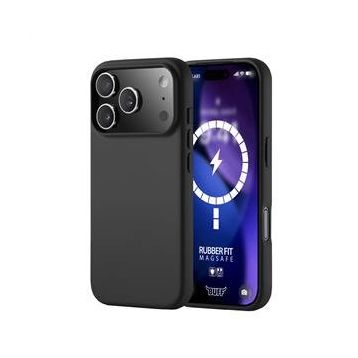 Buff iPhone 17 Pro Magsafe Rubber Fit Siyah Silikon Kılıf