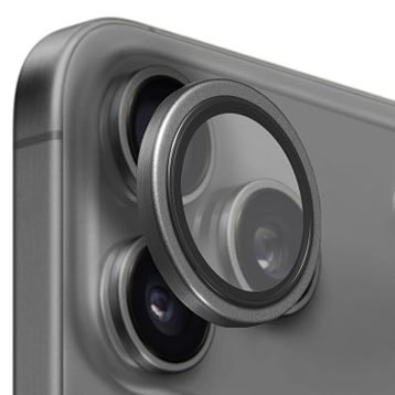 Buff iPhone 17 Pro Max Gri Metal Kamera Lens Koruyucu
