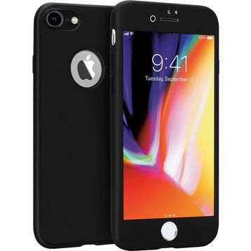 Buff iPhone 8 Black 4D Kılıf