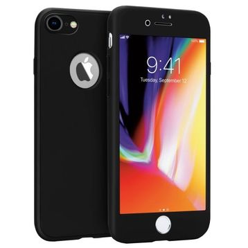 Buff iPhone 8 Black 4D Kılıf