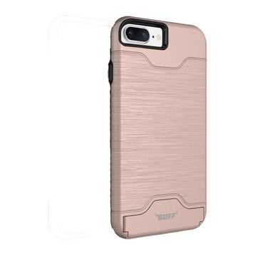 Buff iPhone 8 Plus-7 Plus Slim Folder Rose Gold Kılıf