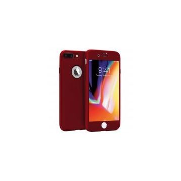 Buff iPhone 8 Plus Red 4D Kılıf