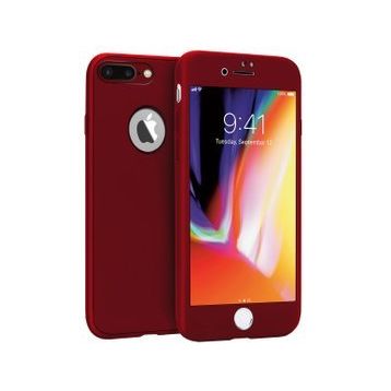 Buff iPhone 8 Plus Red 4D Kılıf