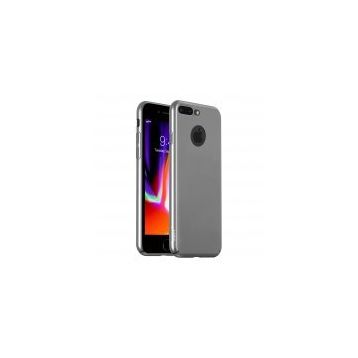 Buff iPhone 8 Plus Slim Fit Gümüş Kılıf