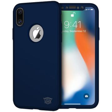 Buff iPhone X Blue 4D Kılıf