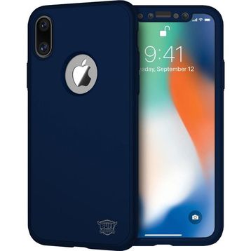 Buff iPhone X Blue 4D Kılıf