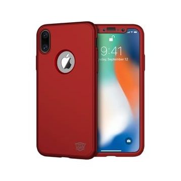 Buff iPhone X Red 4D Kılıf