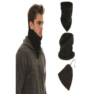 Buffer 0747916168157 Siyah Polar Boyunluk Unisex Bere