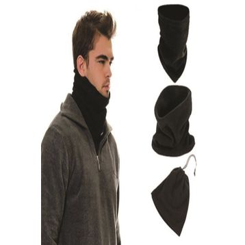 Buffer 0747916168157 Siyah Polar Boyunluk Unisex Bere
